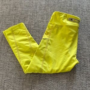 Neon yellow crops